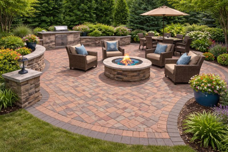 Brick Hardscape Construction in Norwalk, CT