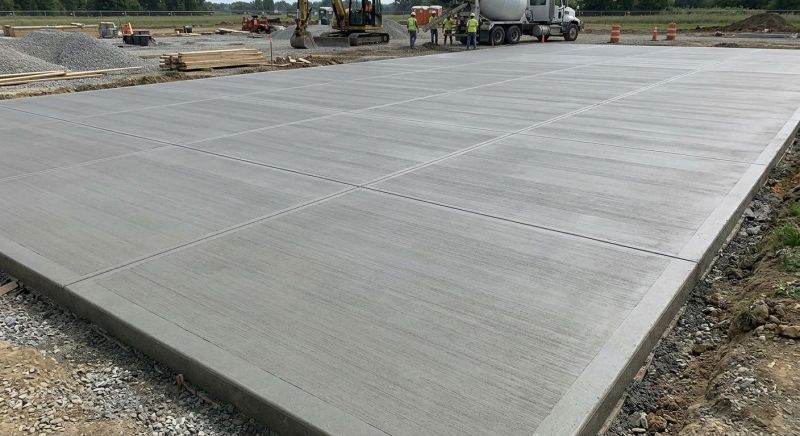 Commercial Slab Installation in Grand Rapids, MI